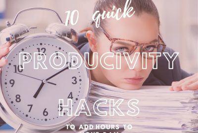 10 quick Productivity hacks