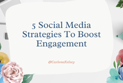 5 Social Media Strategies